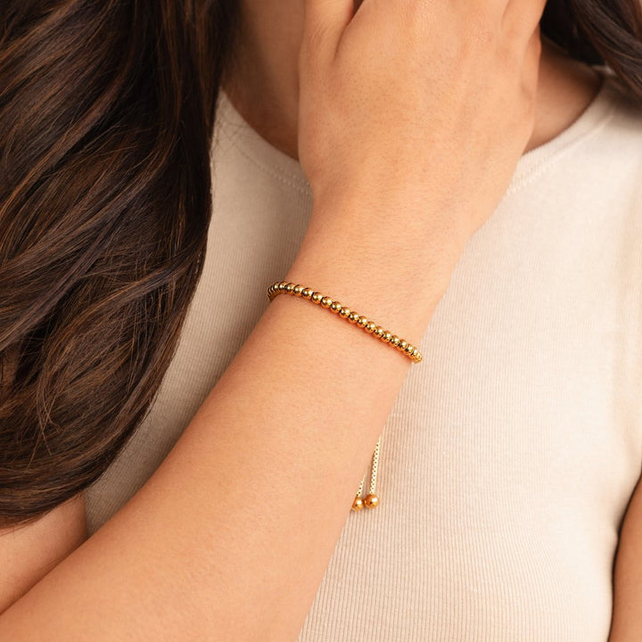 AURO | Gold Pearl Bracele