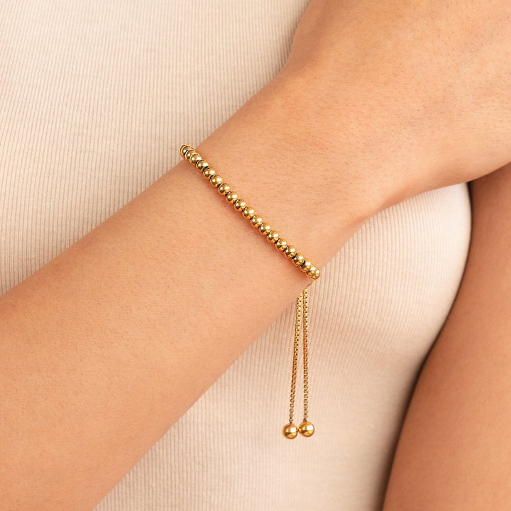 AURO | Gold Pearl Bracele