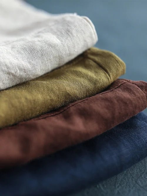 Ava I Women's Linen Long Sleeve Shirt