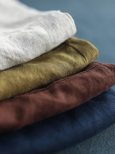 Ava I Women's Linen Long Sleeve Shirt