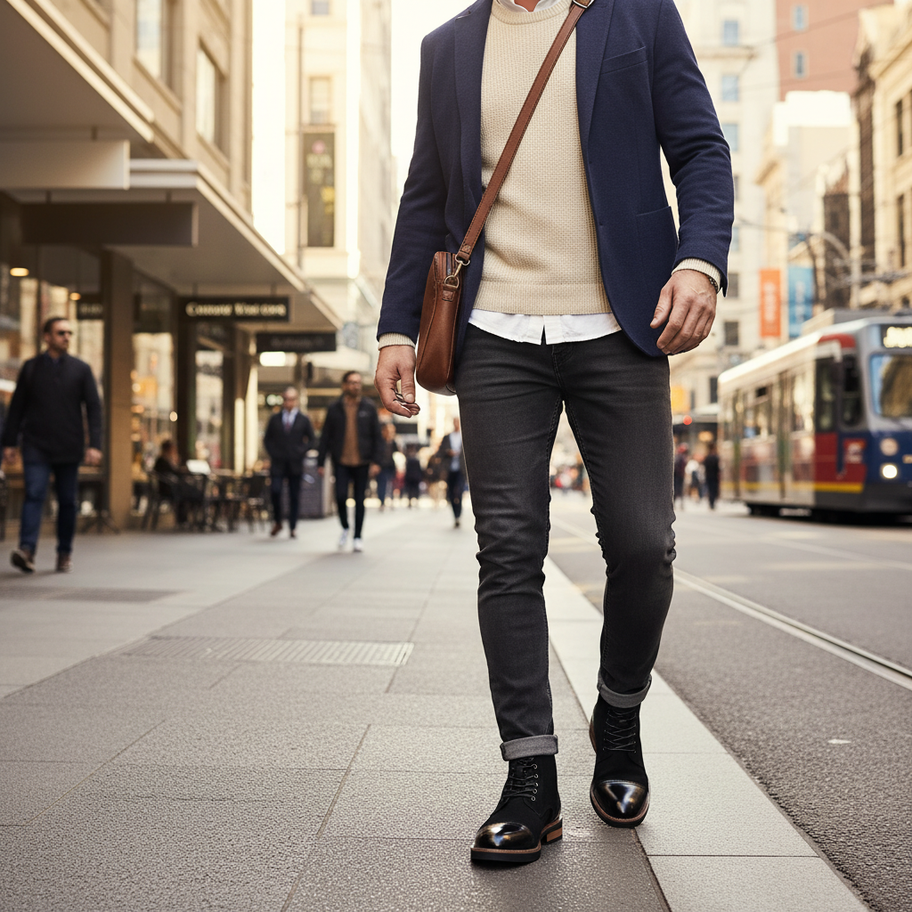 Brian | Casual Leather Boots