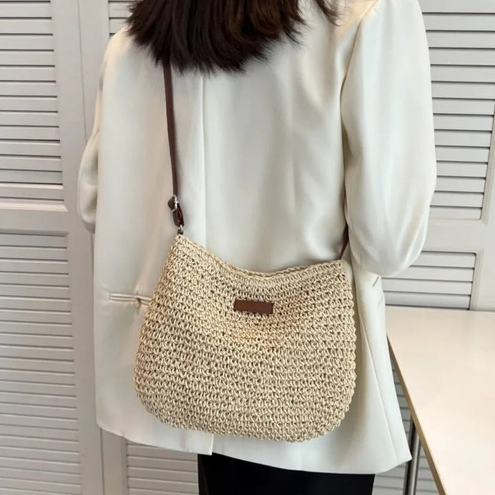 Violet | Straw Bag